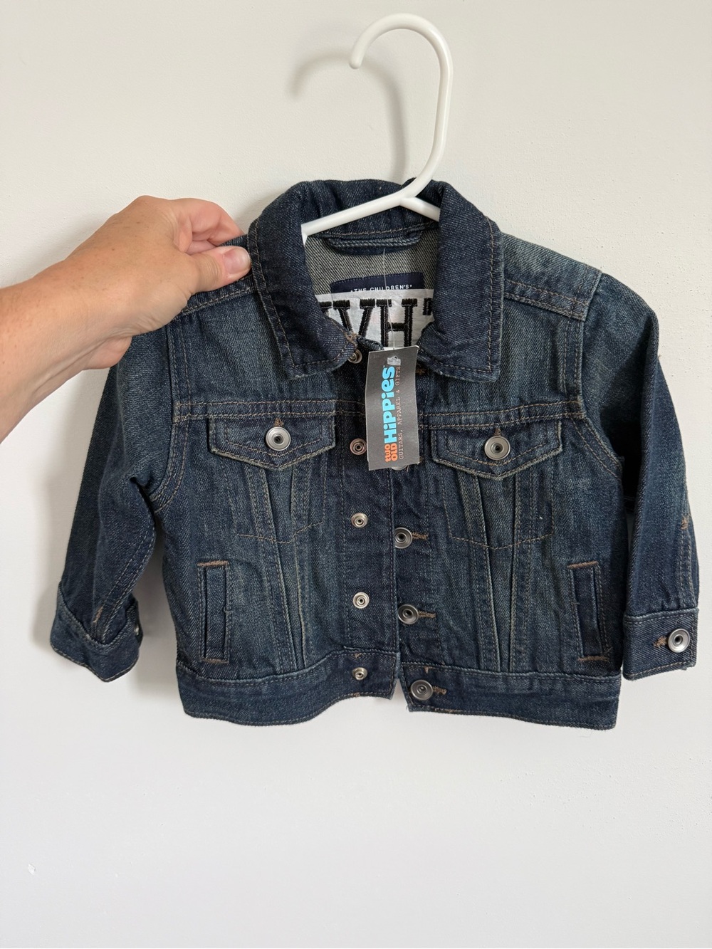Baby Dark Blue Denim Nashville Jacket
